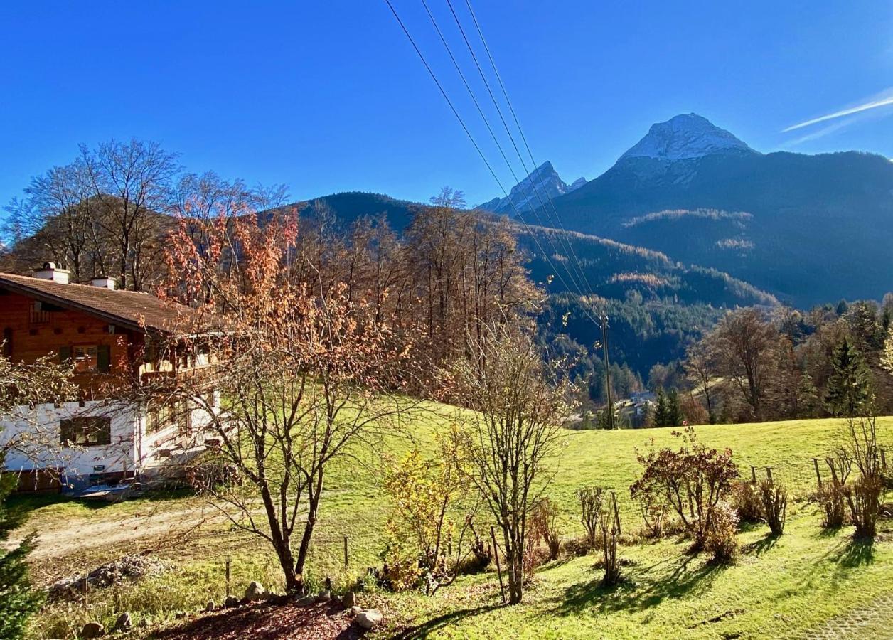 Berghof Punzenlehen - Nahe Koenigssee Bischofswiesen Dış mekan fotoğraf